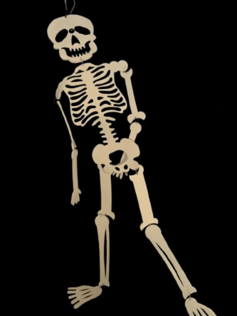 Pier 1 Halloween Hanging Skeleton